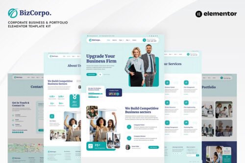 Bizcorpo - Corporate Business & Portfolio Elementor Template Kit