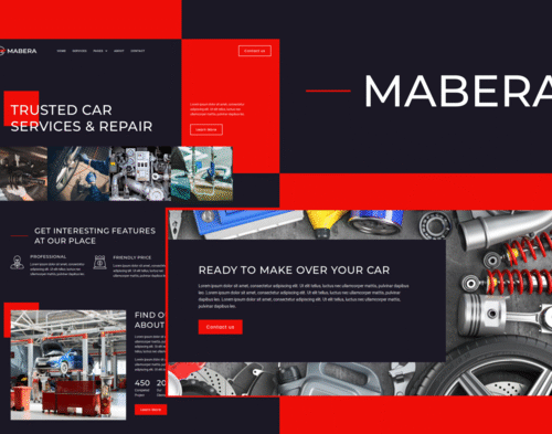 Mabera - Car Service & Repair Elementor Template Kit