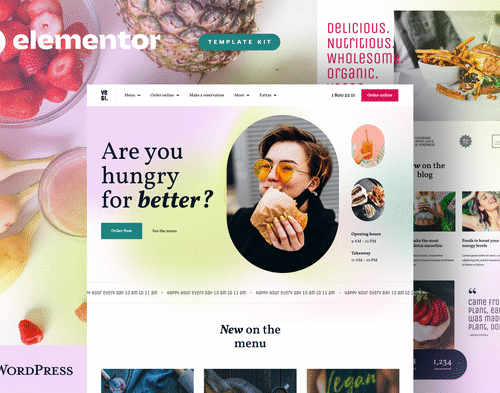 Vegi - Vegan Street Food Restaurant & Takeaway Elementor Template Kit