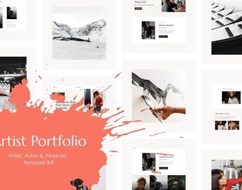 Artisio | Artist, Actor & Musician Elementor Template Kit