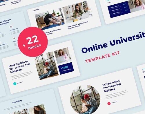 Learnex - Distance Education & Learning Courses Elementor Template Kit
