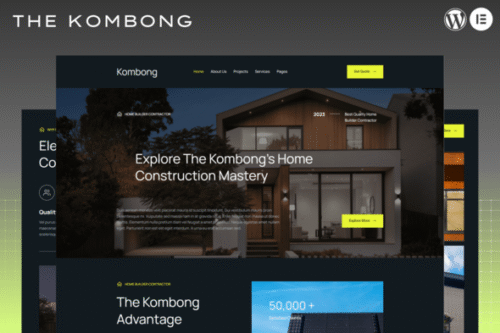 best real estate agent Elementor template kit instant download