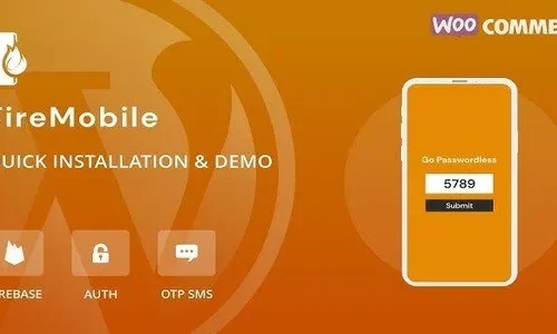 FireMobile 1.0.8 – WordPress & WooCommerce firebase mobile OTP authentication