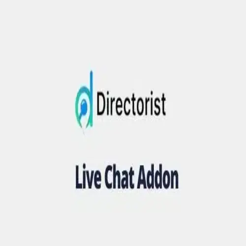 Directorist Live Chat Addon interface showing real-time messaging between users and listing owners on WordPress.