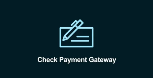 Settings panel for Easy Digital Downloads Check Payment Gateway showing manual payment instructions and address fields.