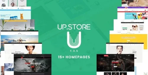 UpStore Responsive Multi-Purpose WordPress Theme Preview for WooCommerce Stores