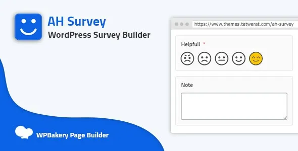 AH-Survey-–-Survey-Builder-With-Multiple-Questions-Types.webp AH Survey Plugin - Survey Builder for WordPress