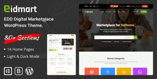 best Eidmart WordPress theme instant download marketplace