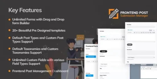 best WordPress frontend post submission plugin download