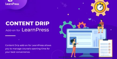 best LearnPress content drip add-on download