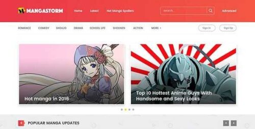 best Madara WordPress theme for manga sites instant download