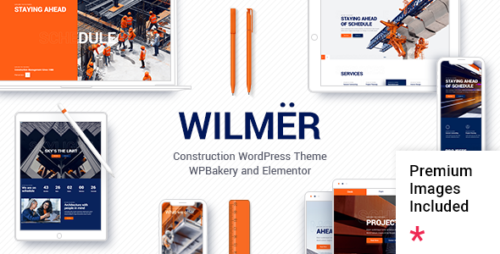 best construction WordPress theme premium download instant
