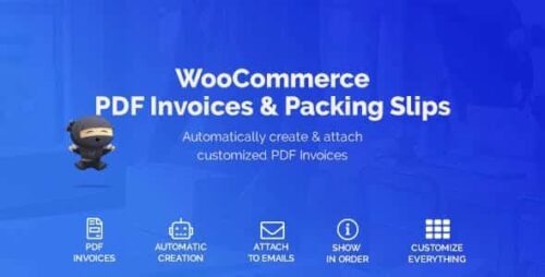 best WooCommerce PDF invoices plugin download instant