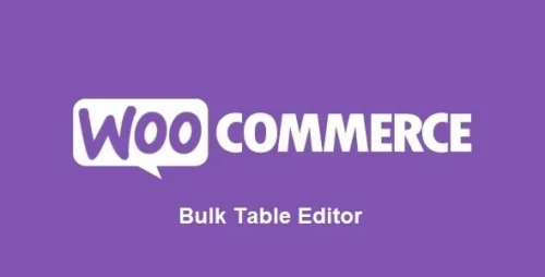 WooCommerce bulk table editor spreadsheet interface for product management