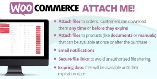 best WooCommerce file attachment plugin download instant delivery
